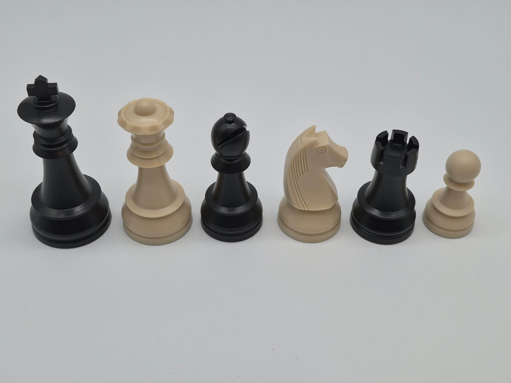 Tournament Triple Weighted Chess Pieces